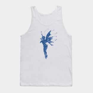 Blue Fairy Mosaic Tank Top